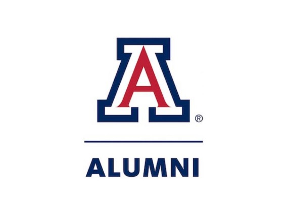 Block A logo with word "Alumni" beneath