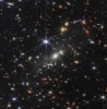 hundreds of galaxies seen from very far away
